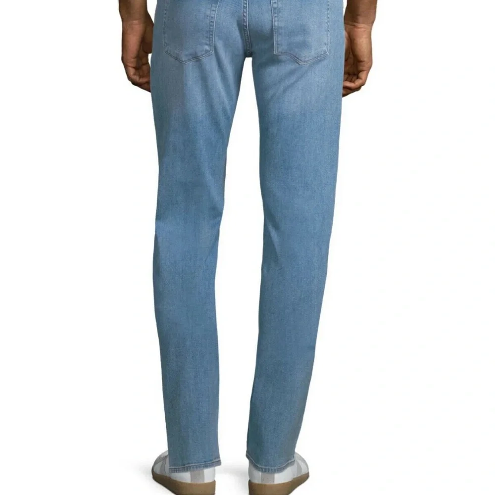 J Brand Kane Straight Fit Light Blue Denim Jeans Size 32 - Picture 2 of 7